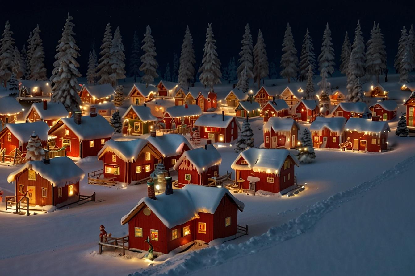 Santa Claus Holiday Village photo